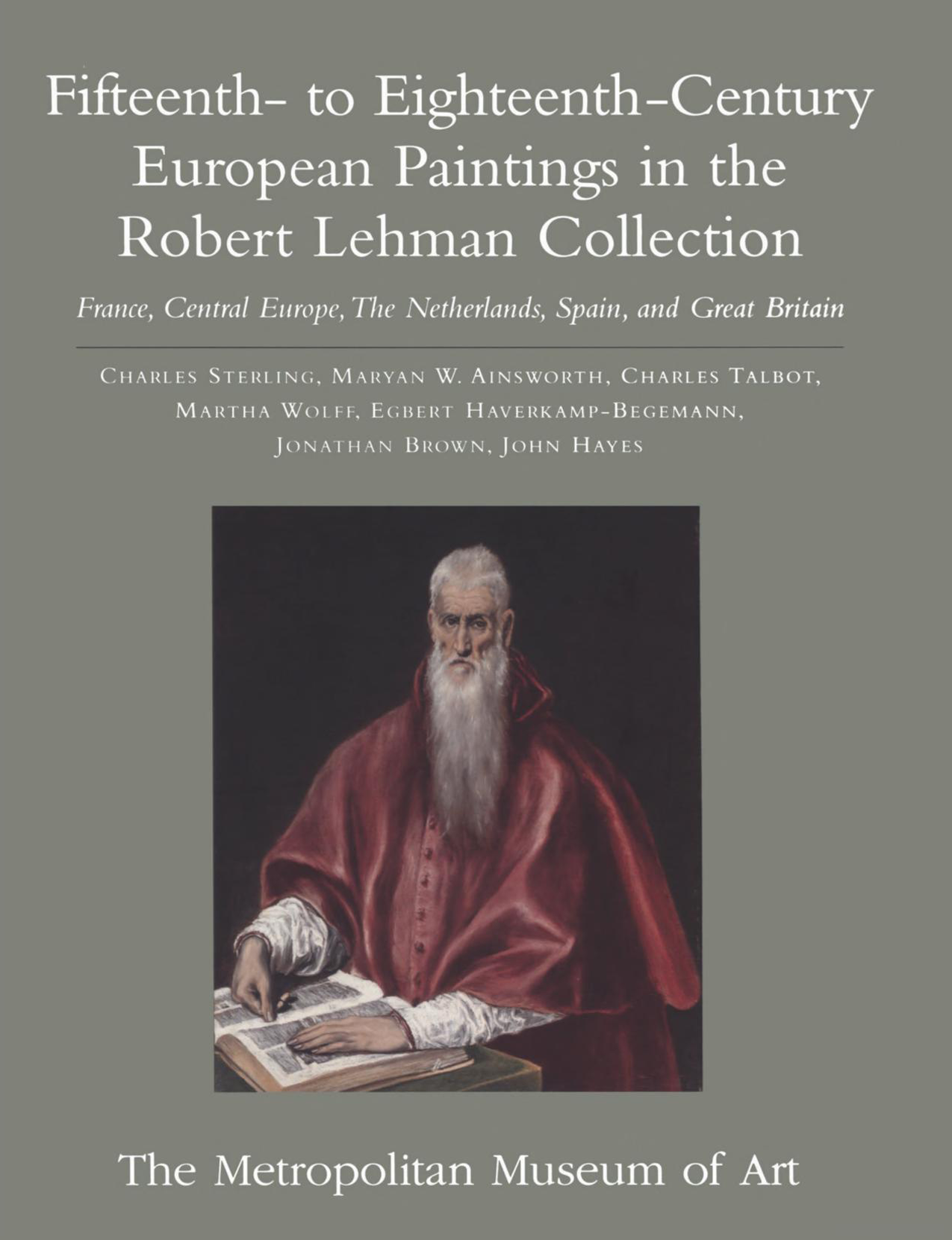 CatalogThe Robert Lehman Collection. Vol. 2, Fifteenth- to Eighteenth-Century European Paintings: France, Central Europe, The Netherlands, Spain, and Great Britain  Image