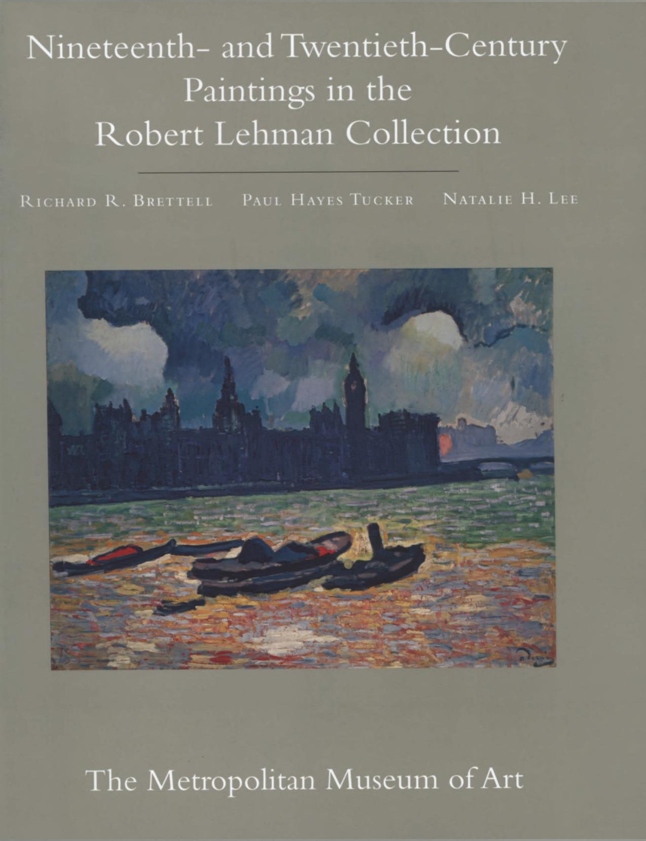 CatalogThe Robert Lehman Collection. Vol. 3, Nineteenth- and Twentieth-Century Paintings  Image